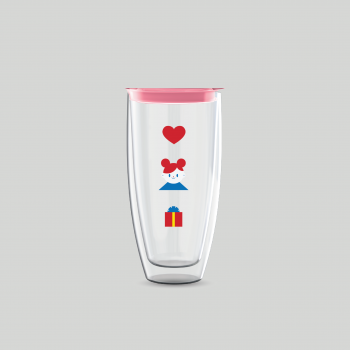 เซตของขวัญ แก้วน้ำสองชั้น LIFESTYLE DOUBLE WALL GLASS 560 ML – HOME PARTY